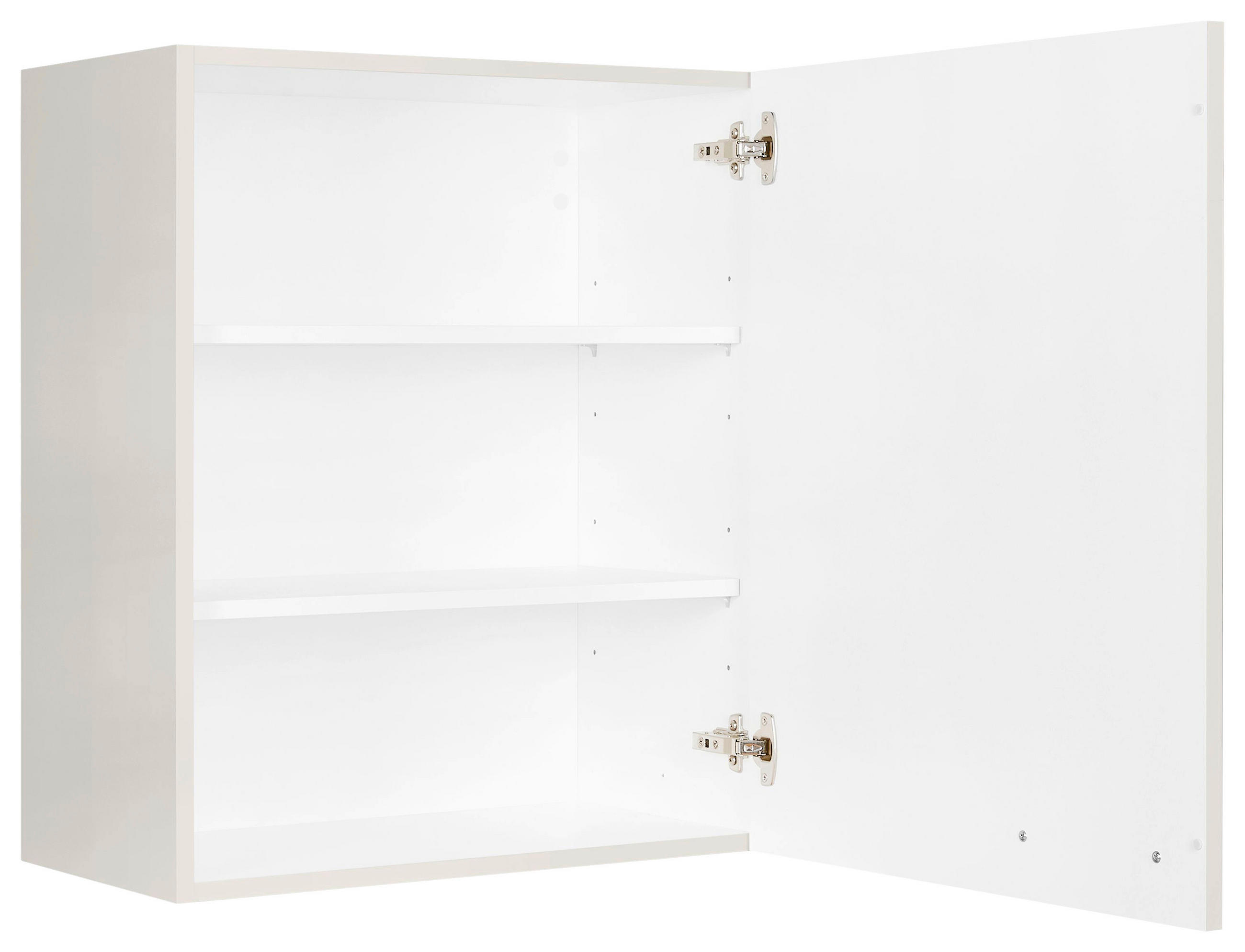 KÜCHENOBERSCHRANK 60/72/35 cm  in Hellgrau  - Edelstahlfarben/Hellgrau, MODERN, Holzwerkstoff (60/72/35cm) - Nobilia