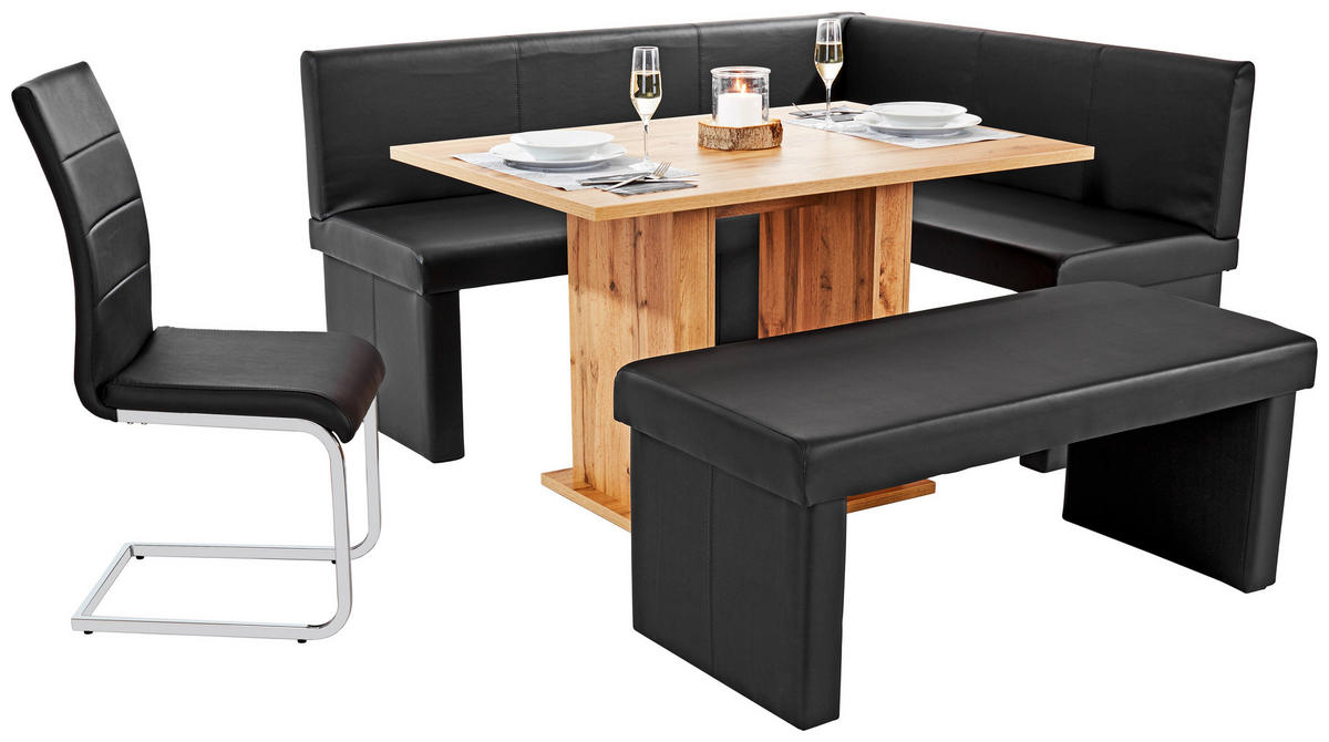 ESSTISCH rechteckig Eichefarben  - Eichefarben, MODERN, Holzwerkstoff (120/80/74cm) - home24