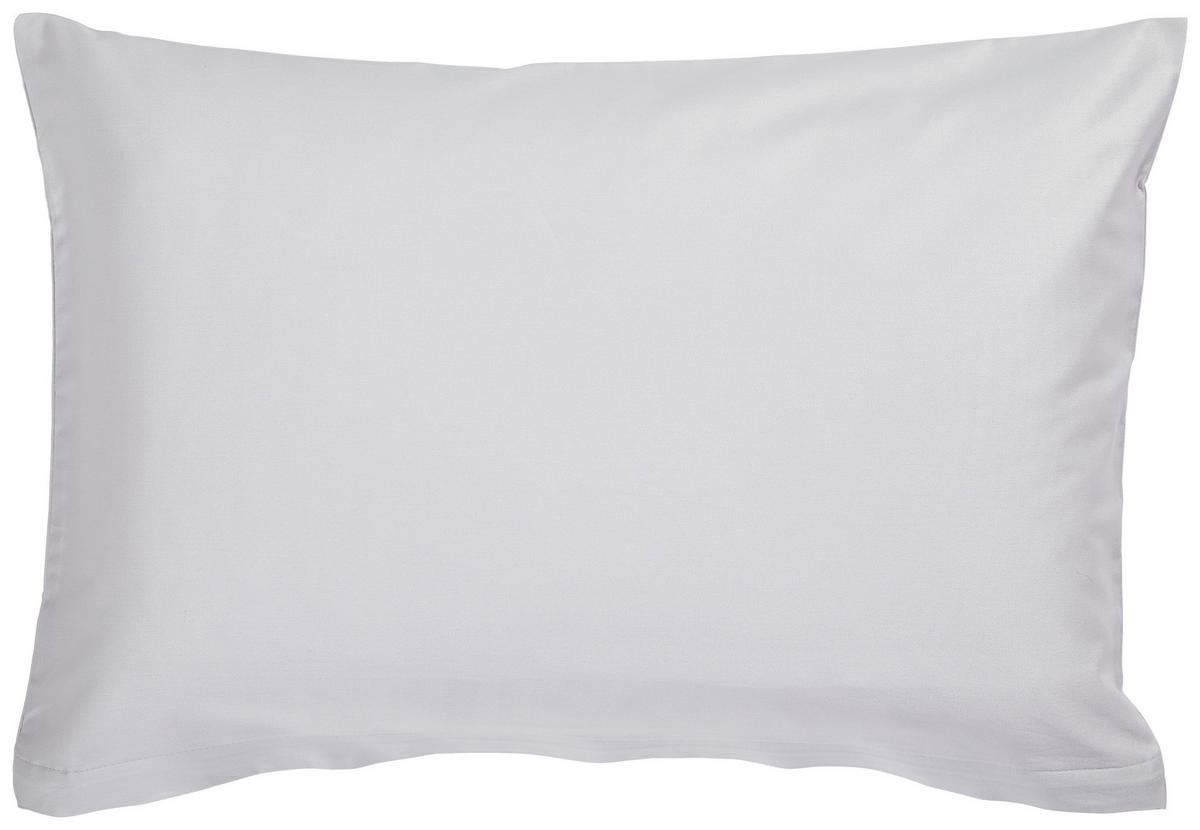KOPFKISSENBEZUG Giacomo 40/60 cm  - Platinfarben, Basics, Textil (40/60cm) - Janine