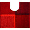 WC PŘEDLOŽKA, 50/60 cm - červená, Basics, textil/plast (50/60cm) - Grund