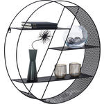 WANDREGAL 60/60/15 cm  - Schwarz, Design (60/60/15cm) - Carryhome