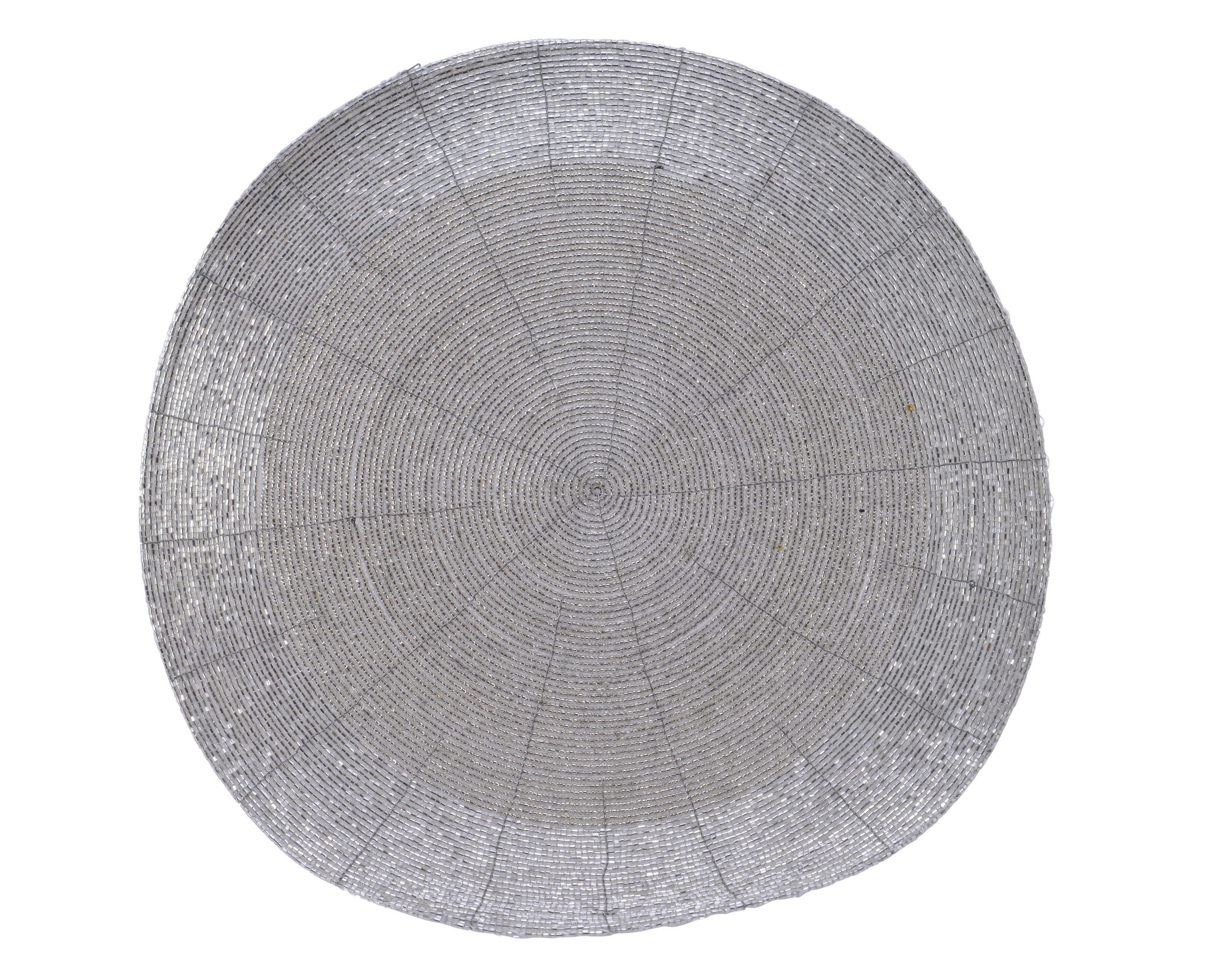 BORDSTABLETT glas silver 35 cm  - silver, Lifestyle, glas (35cm)