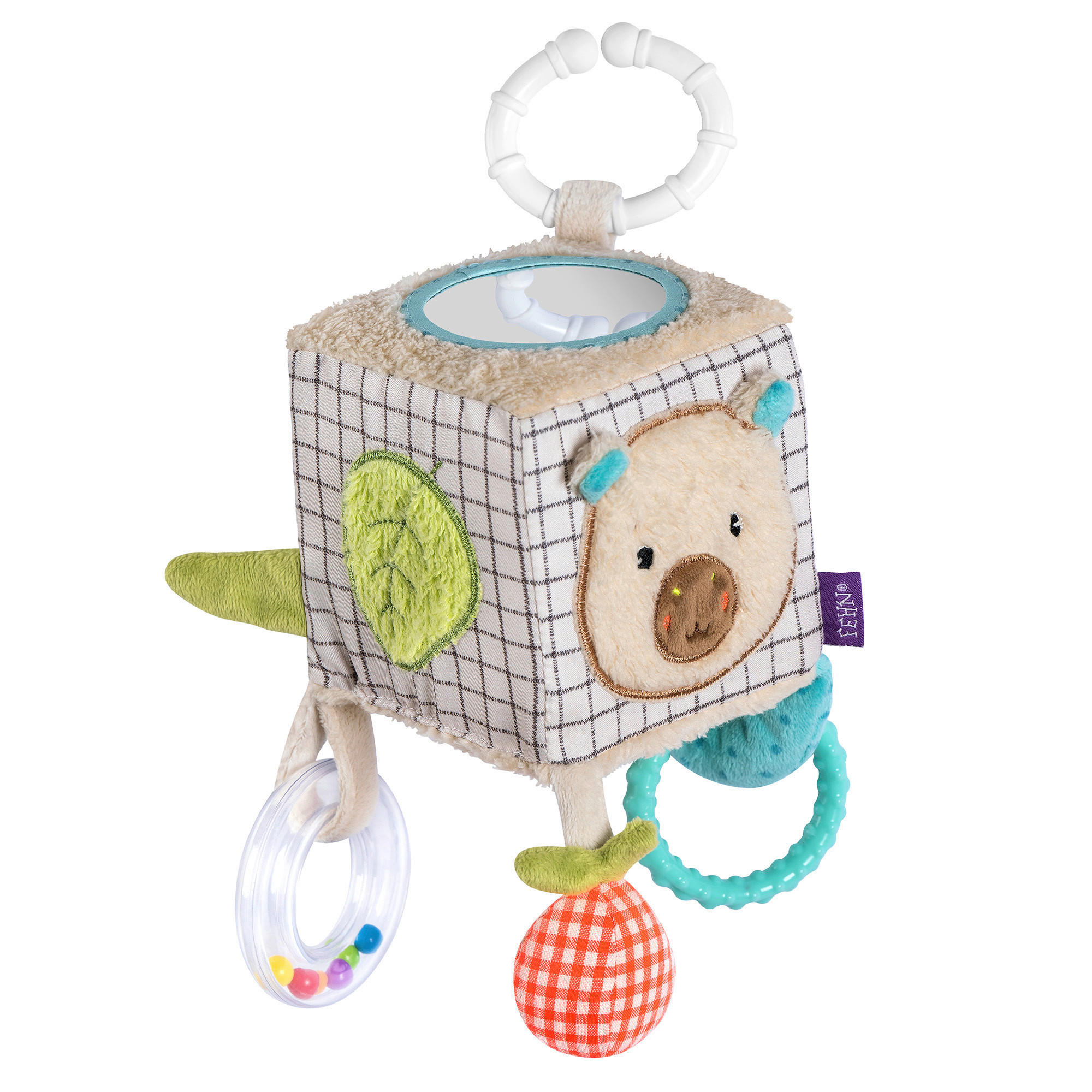 KUSCHELTIER Capybara Clara  - Multicolor, Basics, Textil (9,3/9,3/9,3cm) - Fehn