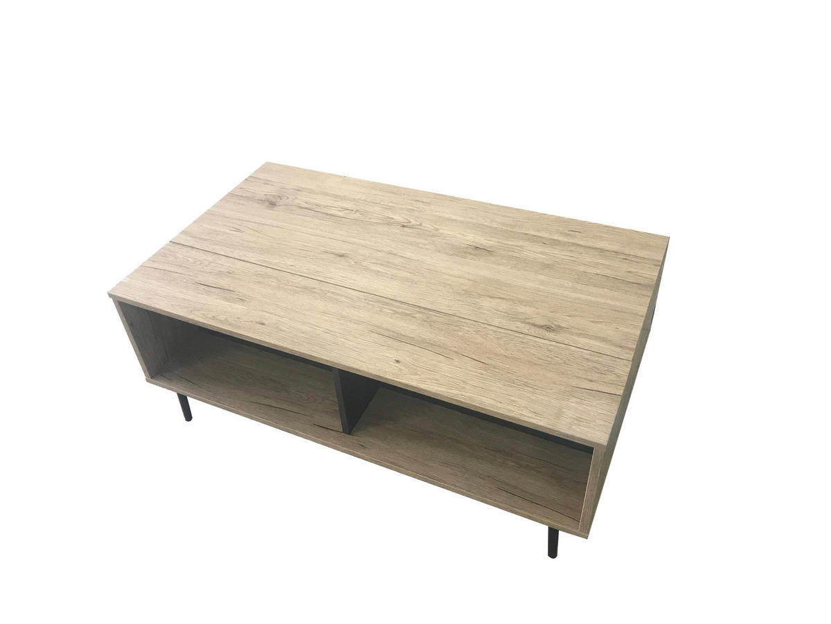 COUCHTISCH in Metall, Holzwerkstoff 100/58/39 cm  - Anthrazit/Schwarz, Design, Holzwerkstoff/Metall (100/58/39cm) - Livetastic