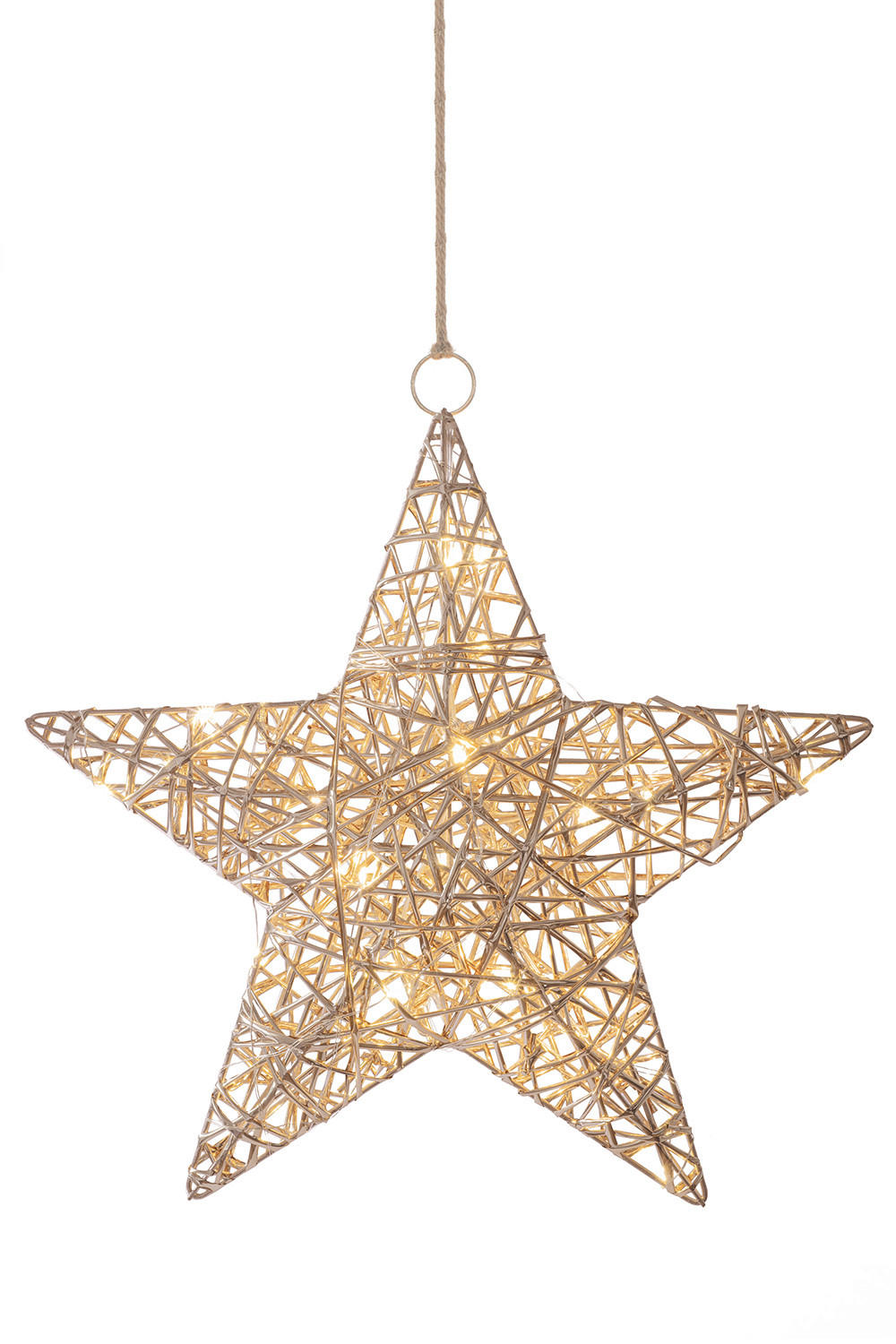 LED-DEKOLEUCHTE - Goldfarben, Basics, Kunststoff (36/9/36cm)