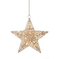LED-DEKOLEUCHTE - Goldfarben, Basics, Kunststoff (36/9/36cm)