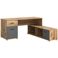 ECKSCHREIBTISCH  in  - Holzwerkstoff/Kunststoff (170cm) - MID.YOU
