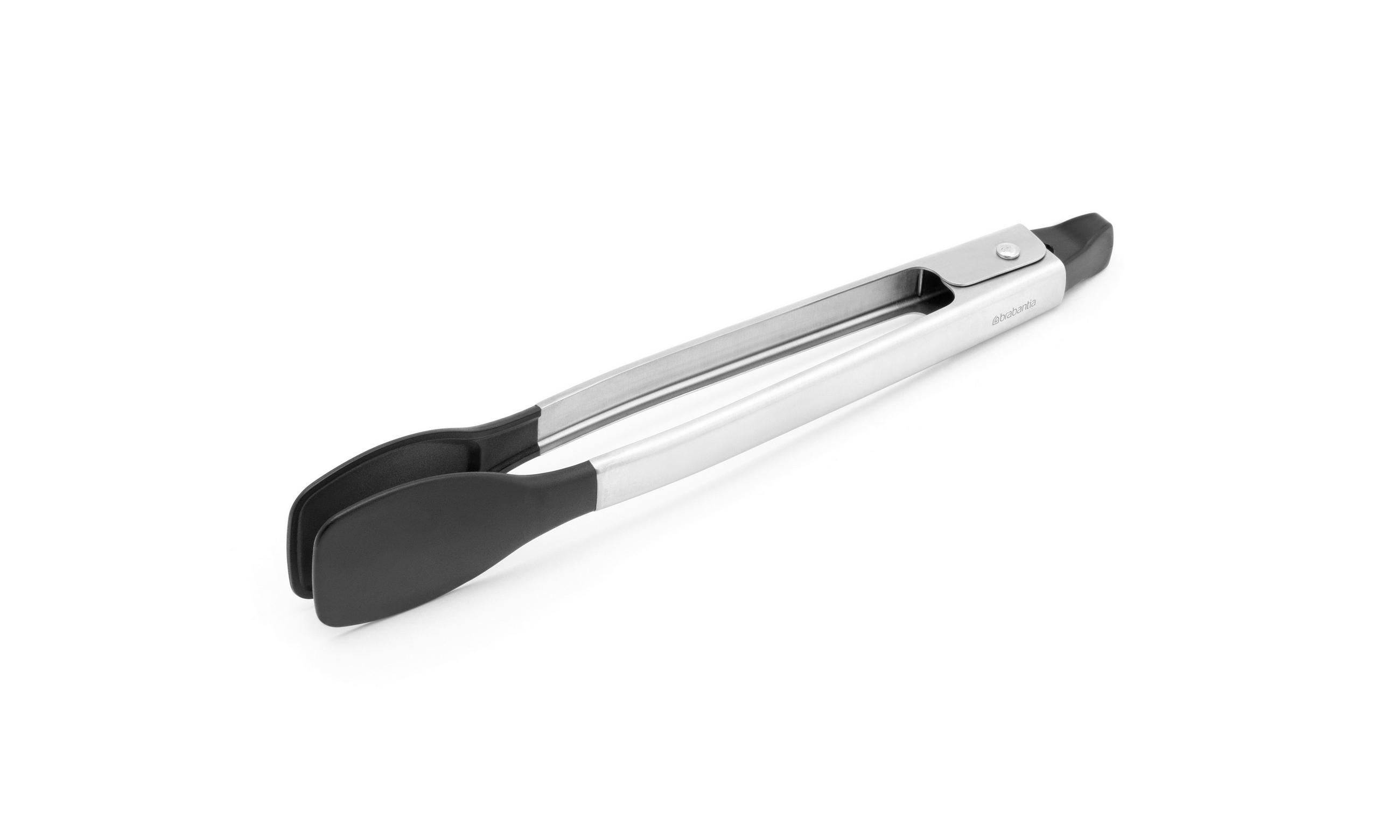 KONYHAI CSIPESZ - ezüst/fekete, Basics, műanyag/fém (0.149kg) - Brabantia