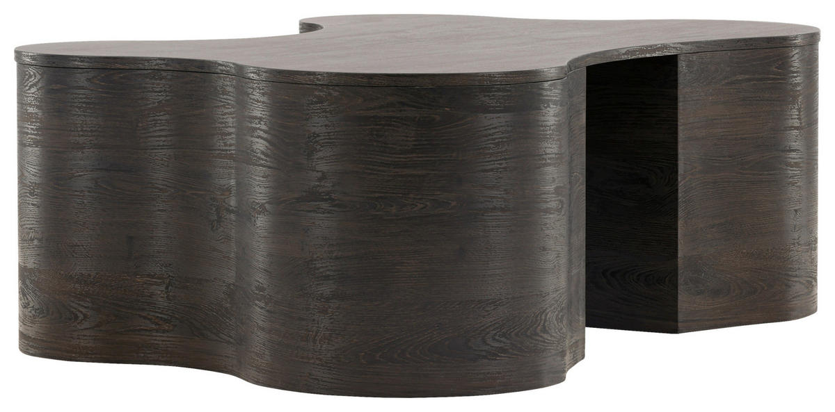 COUCHTISCH in Holz, Holzwerkstoff 130/90/45 cm  - Dunkelbraun, Design, Holz/Holzwerkstoff (130/90/45cm) - Livetastic