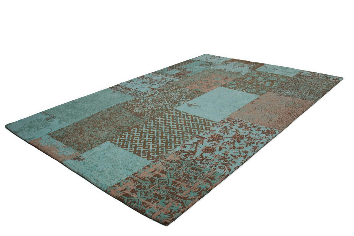 LÄUFER 80/150 cm Symphony 160 Türkis Türkis  - Türkis, KONVENTIONELL, Textil (80/150cm)