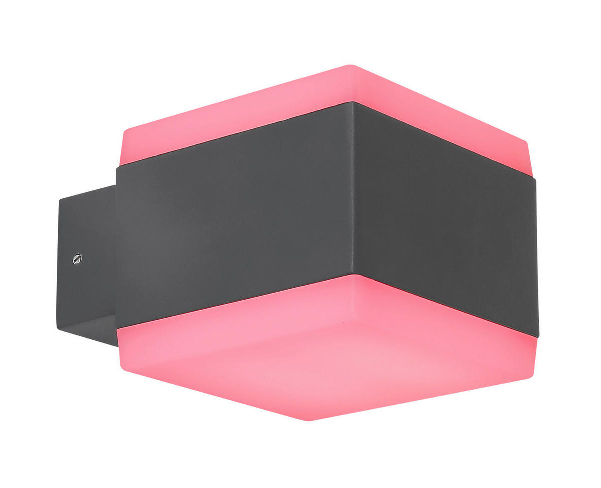 ZUNANJA STENSKA SVETILKA  Slice  11/9 cm           - Basics, kovina/umetna masa (11/9cm) - Globo