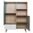 HIGHBOARD 103/139/40 cm - Eichefarben/Petrol, Trend, Holzwerkstoff (103/139/40cm) - Carryhome HIGHBOARD 103/139/40 cm - Eichefarben/Petrol, Trend, Holzwerkstoff (103/139/40cm) - Carryhome
