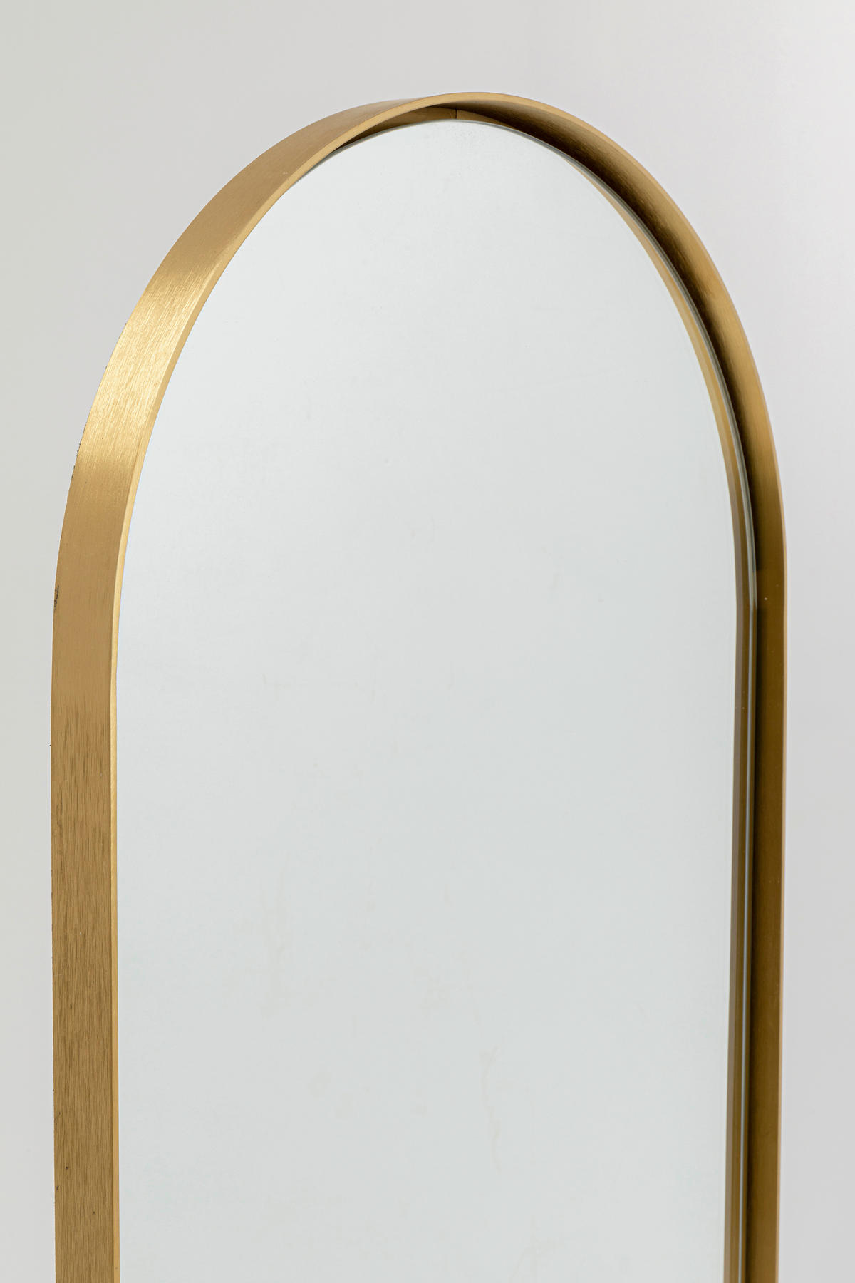 STANDSPIEGEL 40/170/40 cm  - Goldfarben, Design, Glas/Metall (40/170/40cm) - Kare-Design
