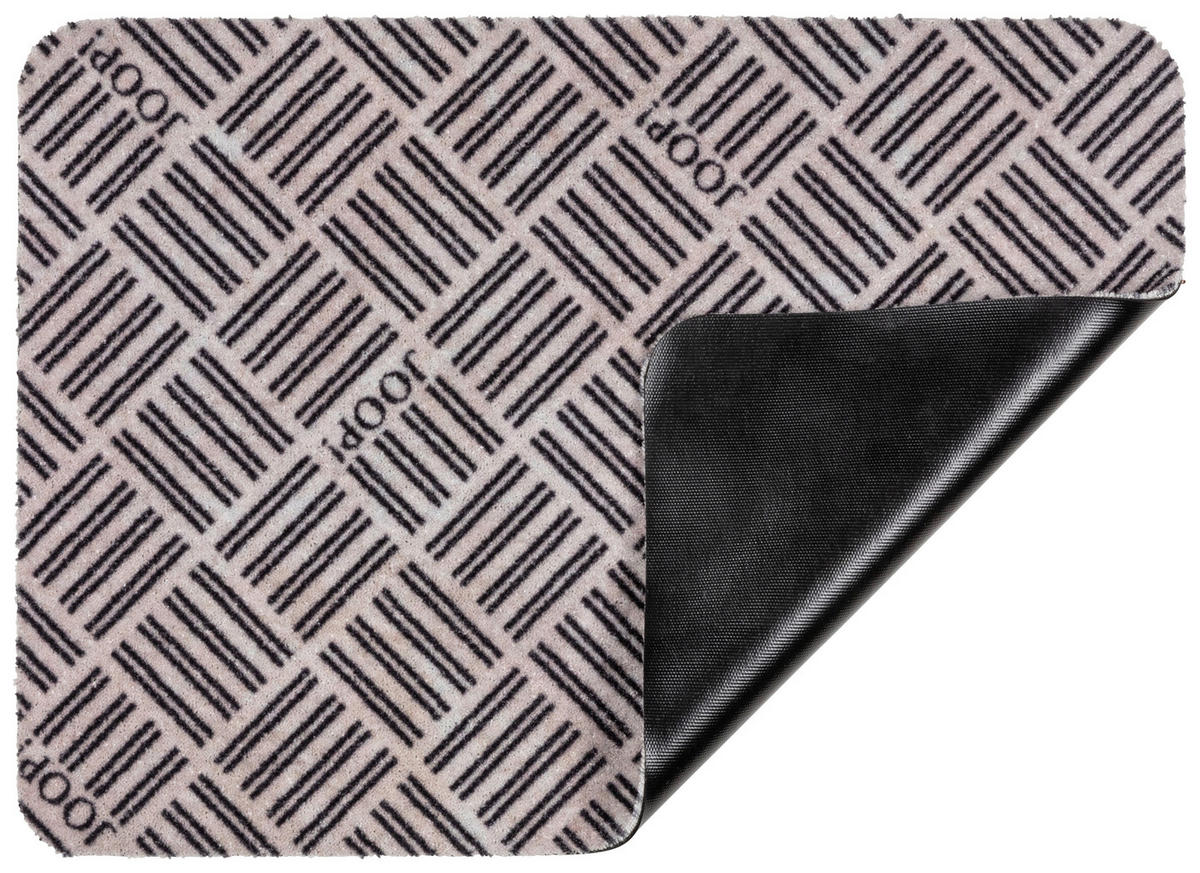 FUSSMATTE - Naturfarben, Design, Kunststoff (50/70cm) - Joop!