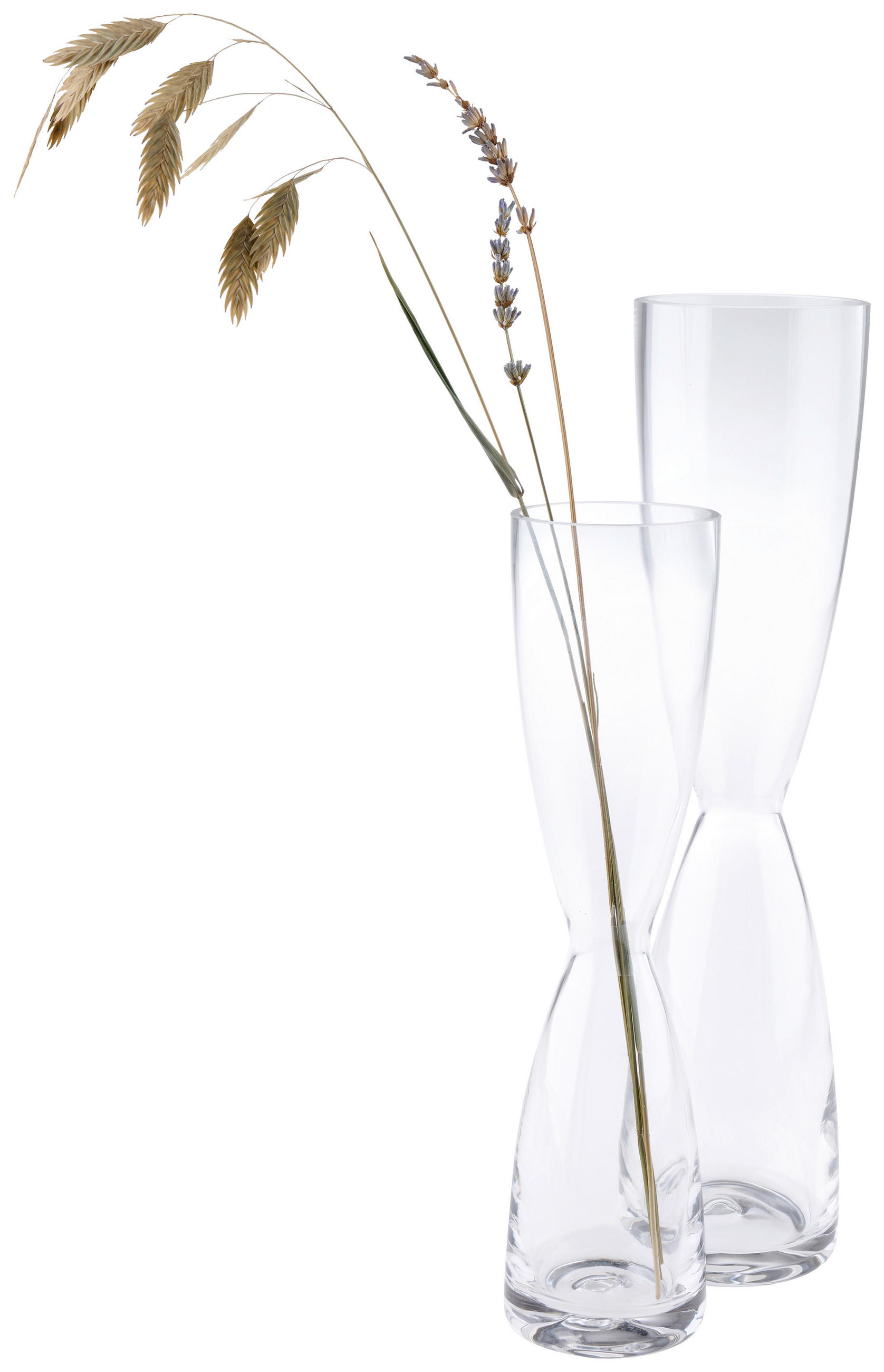 VASE 26,20 cm  - Transparent, Basics, Glas (6,50/26,20/6,50cm) - Leonardo