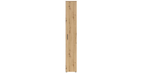 MEHRZWECKSCHRANK 30/195/40 cm  - Anthrazit/Schwarz, MODERN, Holzwerkstoff/Kunststoff (30/195/40cm) - Carryhome