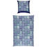 BETTWÄSCHE Satin Blau, Weiß 135/200 cm - Blau/Weiß, Basics, Textil (135/200cm) - Tom Tailor