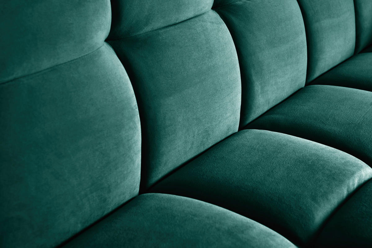 SCHLAFSOFA Grün, Opal  - Goldfarben/Opal, MODERN, Holz/Textil (213/84/84cm) - Livetastic