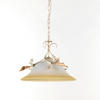 HÄNGELEUCHTE 4722 LUCREZIA 40/40/90 cm   - Perlmutt, Basics, Glas/Metall (40/40/90cm)