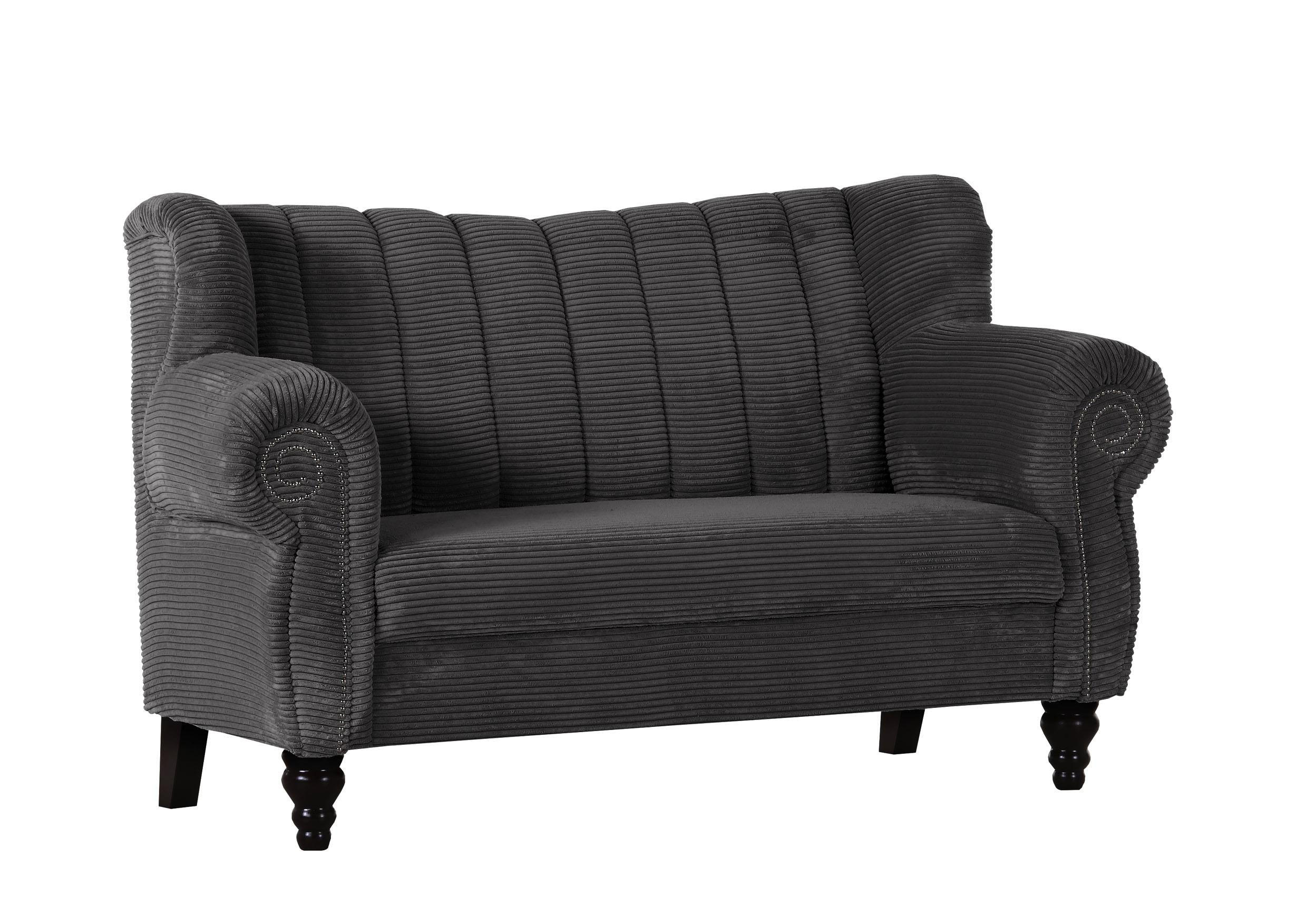 XXXL SOFA Kord Grau 