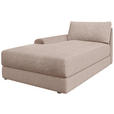 BIGSOFA Cord Rosa  - Schwarz/Rosa, MODERN, Kunststoff/Textil (117/93/190cm) - Carryhome