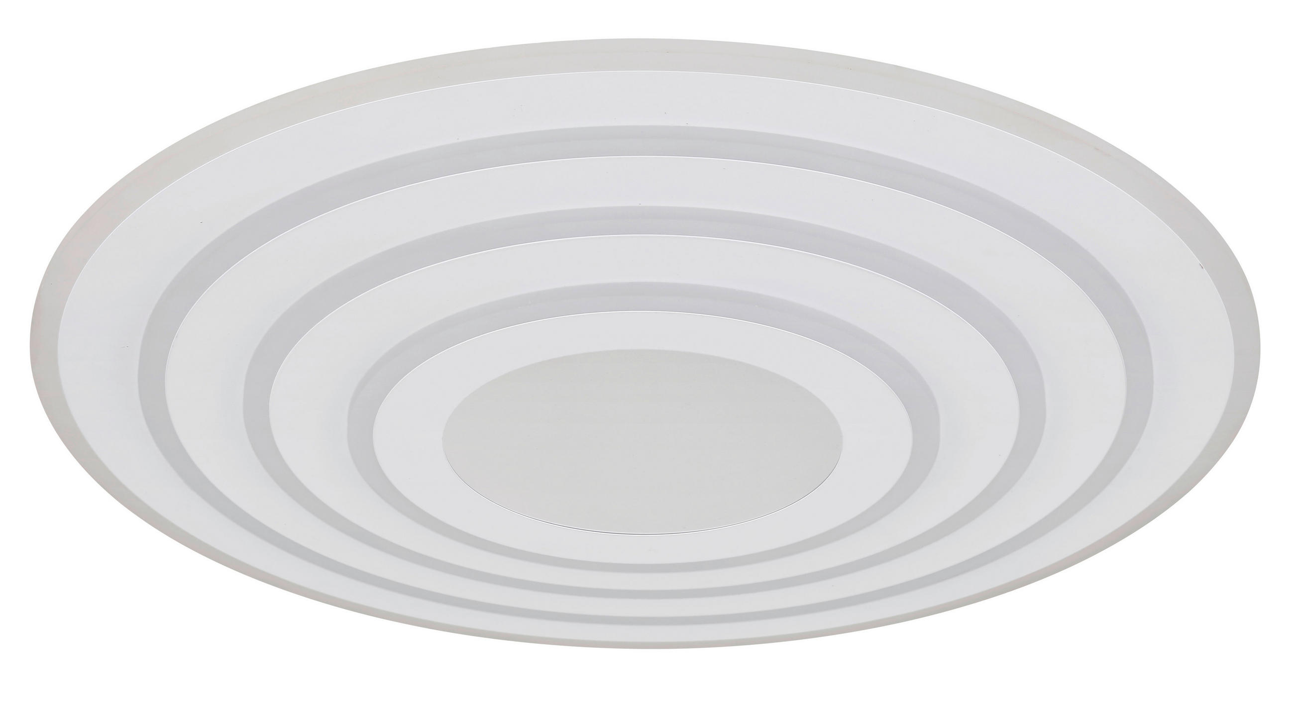 LED-DECKENLEUCHTE  Smart 70/6,7 cm   - Chromfarben/Opal, Basics, Kunststoff/Metall (70/6,7cm)