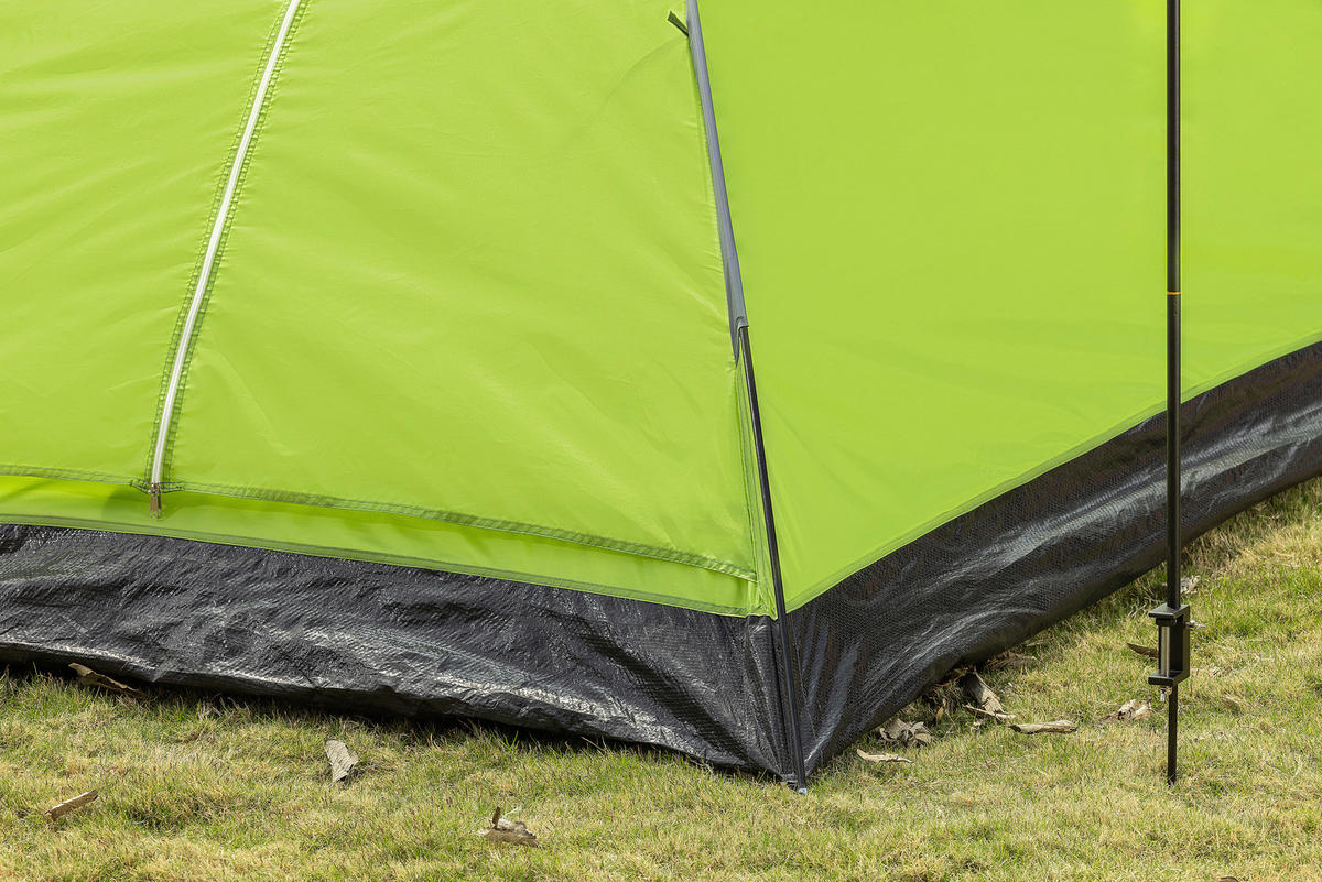 ZELT - Grün, Konventionell, Kunststoff/Textil (205/145/100cm) - Ambia Garden