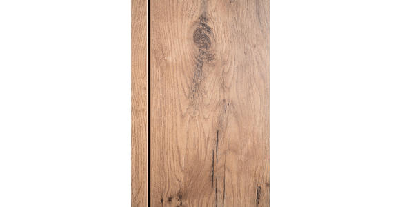 GARDEROBE 2-teilig in 180/195/38 cm - Eichefarben/Anthrazit, KONVENTIONELL, Holzwerkstoff (180/195/38cm) - Moderano