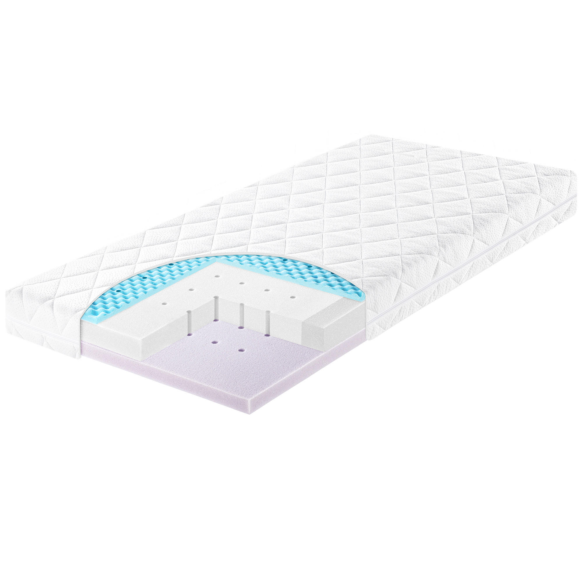 KINDERMATRATZE Babydream Sensitive   70/140 cm   - Weiß, Basics, Textil (70/140cm) - Julius Zöllner