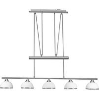 ZÁVĚSNÉ SVÍTIDLO, 118,5/15,5/75-195 cm  - Konvenční, kov/sklo (118,5/15,5/75-195cm)