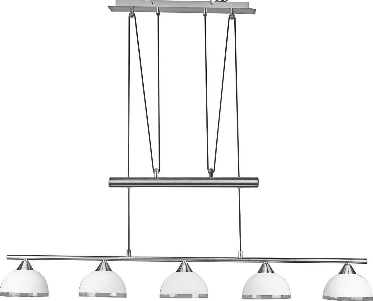 ZÁVĚSNÉ SVÍTIDLO, 118,5/15,5/75-195 cm  - Konvenční, kov/sklo (118,5/15,5/75-195cm)