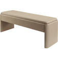 BOXSPRINGBETT 180/200 cm  in Hellgrau, Greige  - Greige/Hellgrau, Design, Textil/Metall (180/200cm) - Johann Jakob