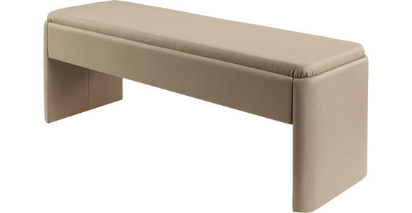 BOXSPRINGBETT 180/200 cm in Hellgrau, Greige - Greige/Hellgrau, Design, Textil/Metall (180/200cm) - Johann Jakob