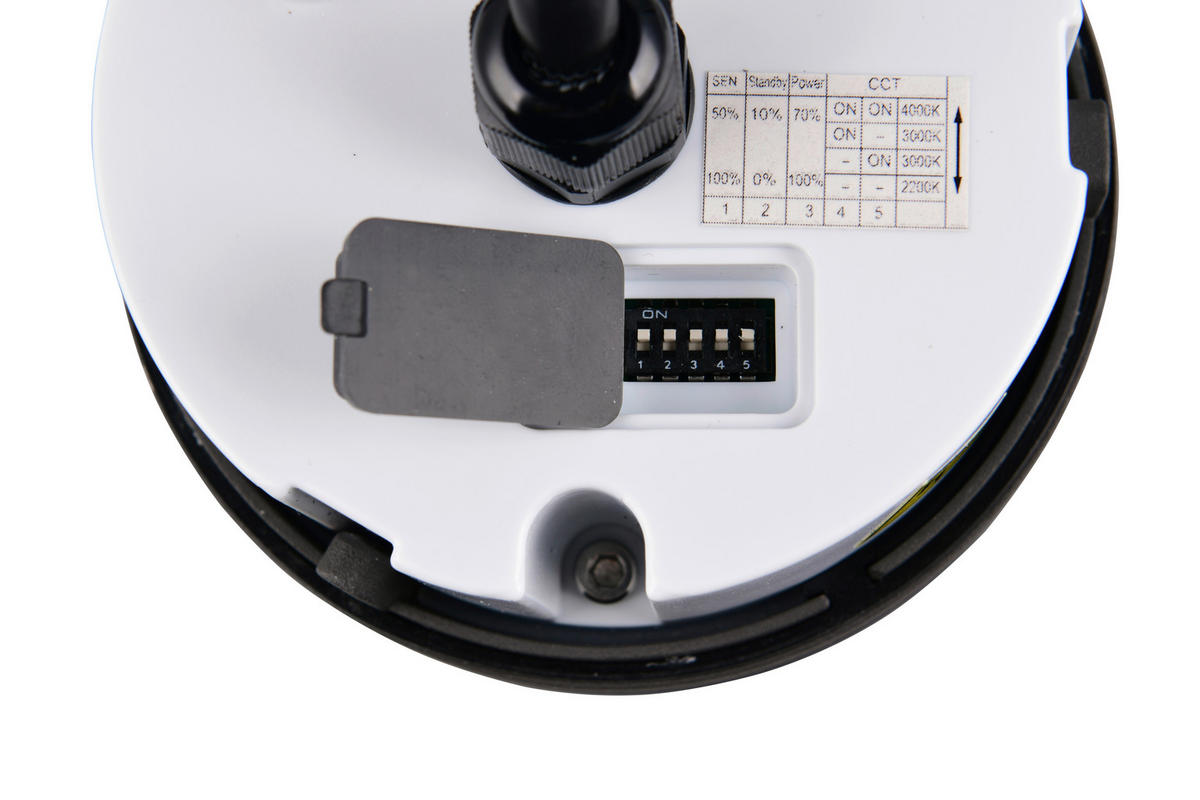 SOCKELLEUCHTE Tagus 11,5/50 cm  - Anthrazit/Weiß, Design, Kunststoff/Metall (11,5/50cm) - Trio Leuchten