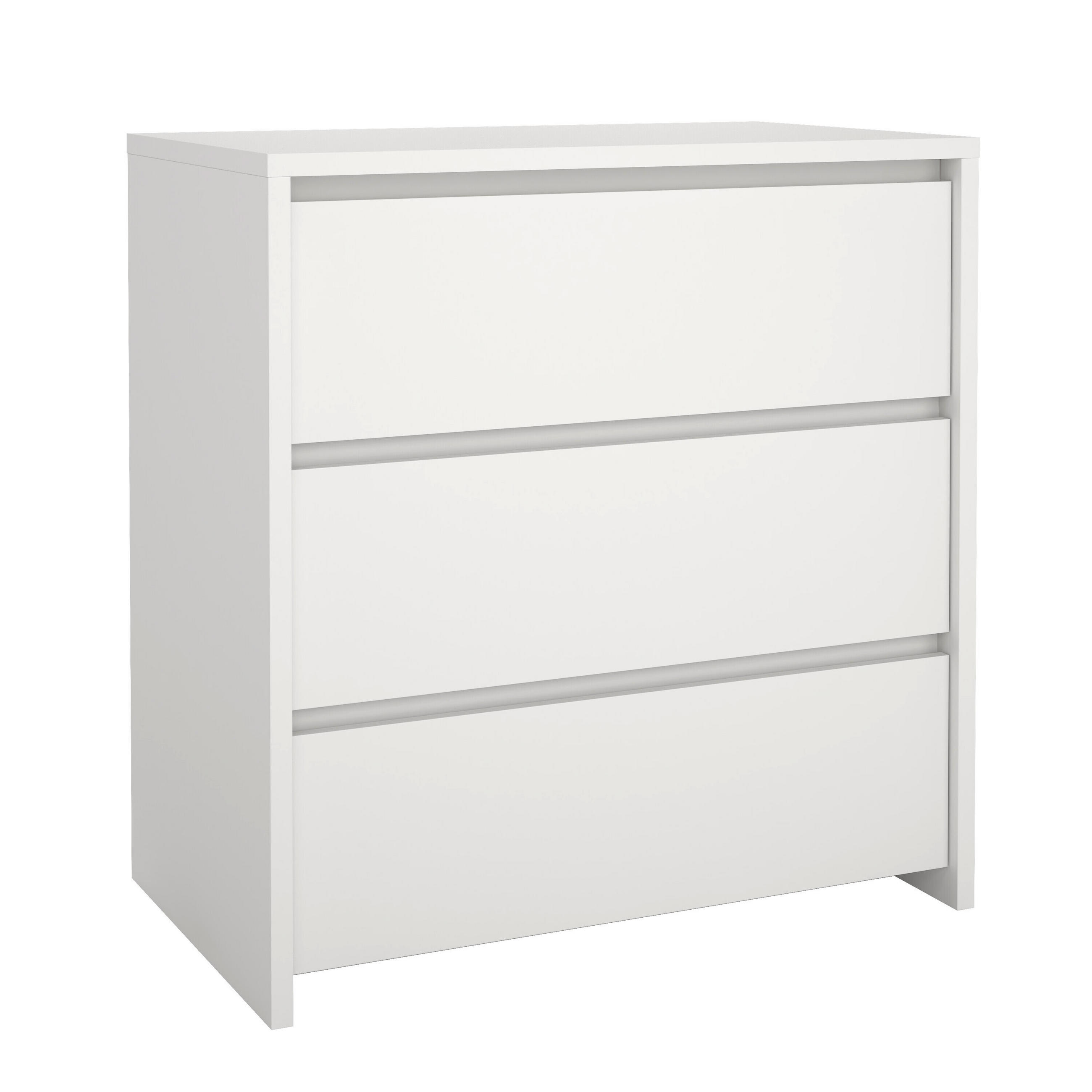 KOMMODE 80/84/48 cm  in Weiß  - Weiß, KONVENTIONELL, Holzwerkstoff (80/84/48cm) - Boxxx