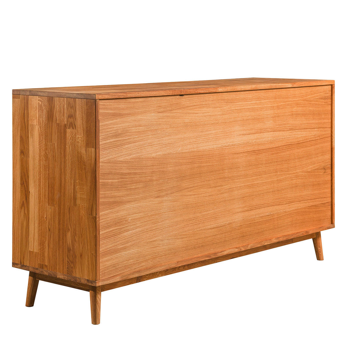 SIDEBOARD Wildeiche  160/89,1/40 cm  - Wildeiche, Natur, Holz (160/89,1/40cm) - home24