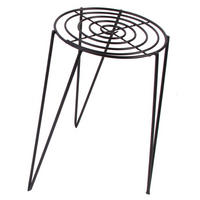 BLUMENSTÄNDER Metall  - Schwarz, Basics, Metall (37/60cm)