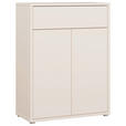 SCHUHSCHRANK  in 74,5/99,1/34,9 cm  - Sandfarben/Grau, MODERN, Holzwerkstoff/Kunststoff (74,5/99,1/34,9cm) - Carryhome