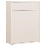 SCHUHSCHRANK  in 74,5/99,1/34,9 cm  - Sandfarben/Grau, MODERN, Holzwerkstoff/Kunststoff (74,5/99,1/34,9cm) - Carryhome