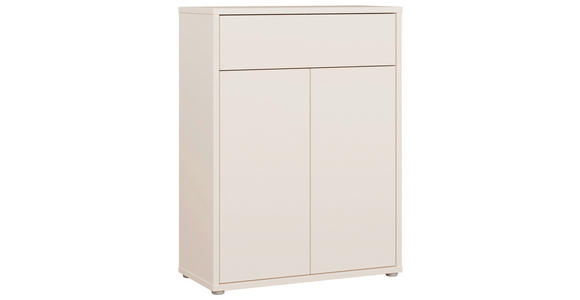 SCHUHSCHRANK  in 74,5/99,1/34,9 cm  - Sandfarben/Grau, MODERN, Holzwerkstoff/Kunststoff (74,5/99,1/34,9cm) - Carryhome