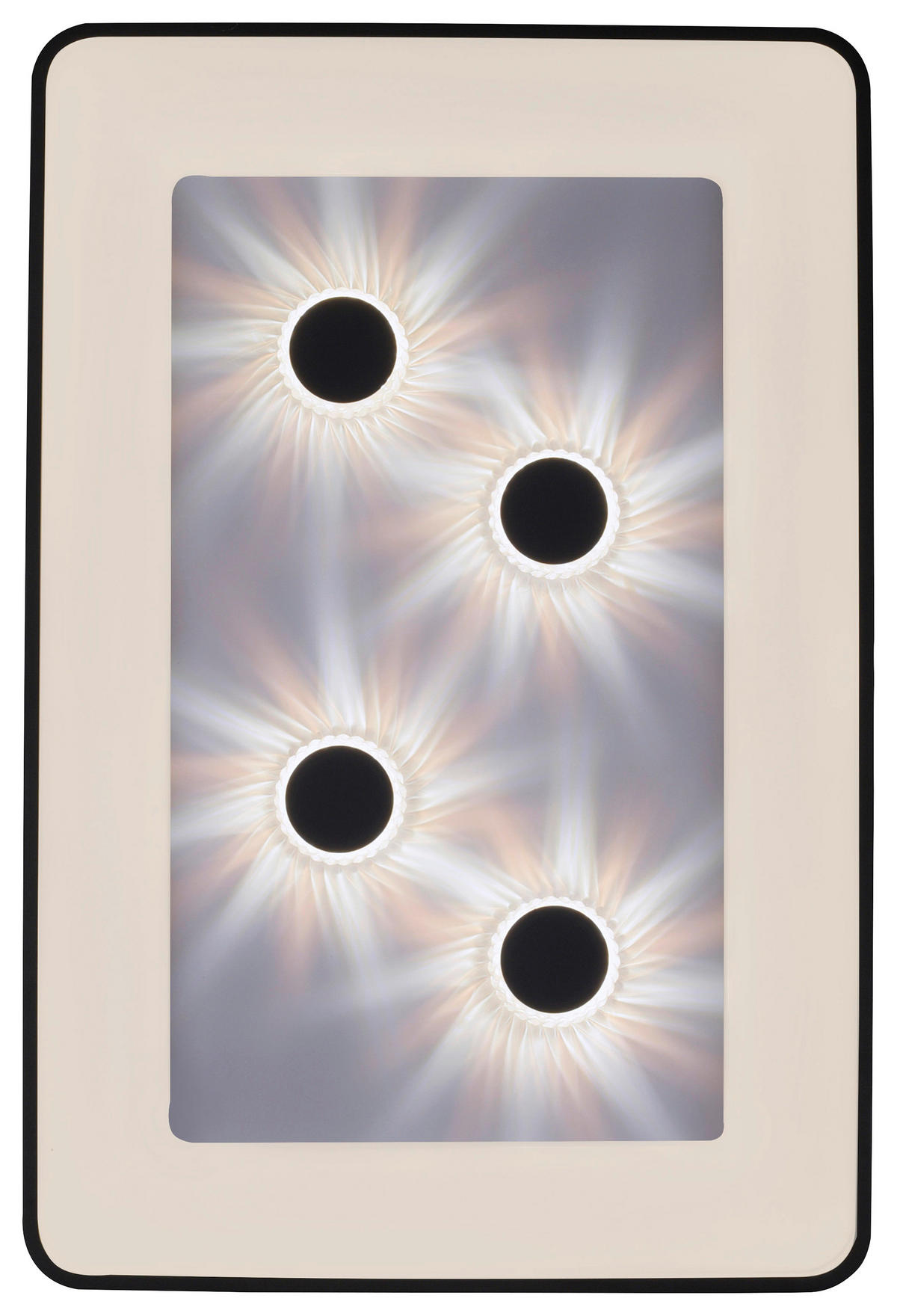 LED-DECKENLEUCHTE 90,5/60,5/10,5 cm   - Basics, Kunststoff/Metall (90,5/60,5/10,5cm)