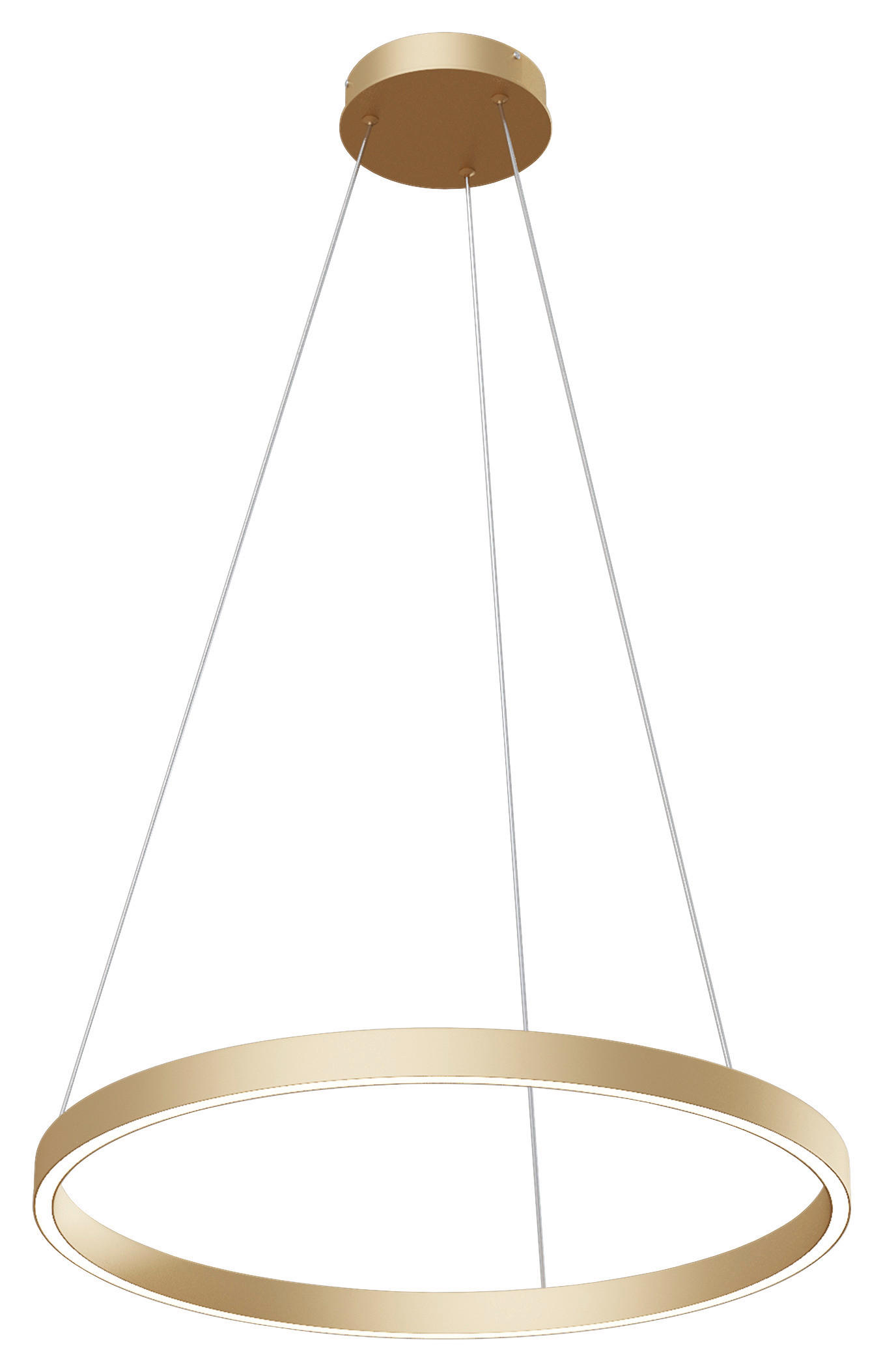 PENDELLEUCHTE 60/60/120 cm   - Messingfarben, Trend, Metall (60/60/120cm) - MAYTONI