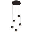 LED-HÄNGELEUCHTE 34/170 cm  - Schwarz, Design, Kunststoff/Metall (34/170cm) - Novel