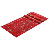 Traversă De Masă 40/150 cm   - roșu, Design, textil (40/150cm) - X-Mas