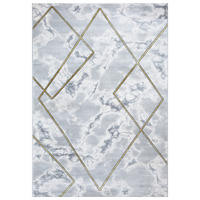 LÄUFER 80/300 cm 38803  - Dunkelgrau/Goldfarben, LIFESTYLE, Textil (80/300cm) - Novel