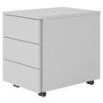 ROLLCONTAINER 39,5/51/54,8 cm - Grau, KONVENTIONELL, Holzwerkstoff (39,5/51/54,8cm) - Venda