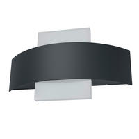 LED-AUßENLEUCHTE 6/24/14,2 cm   - Dunkelgrau, Basics, Kunststoff/Metall (6/24/14,2cm) - Osram
