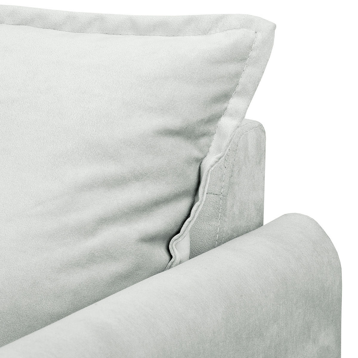 SESSEL in Samt Dunkelblau  - Schwarz/Dunkelblau, Design, Holz/Textil (74/86/100cm) - P & B