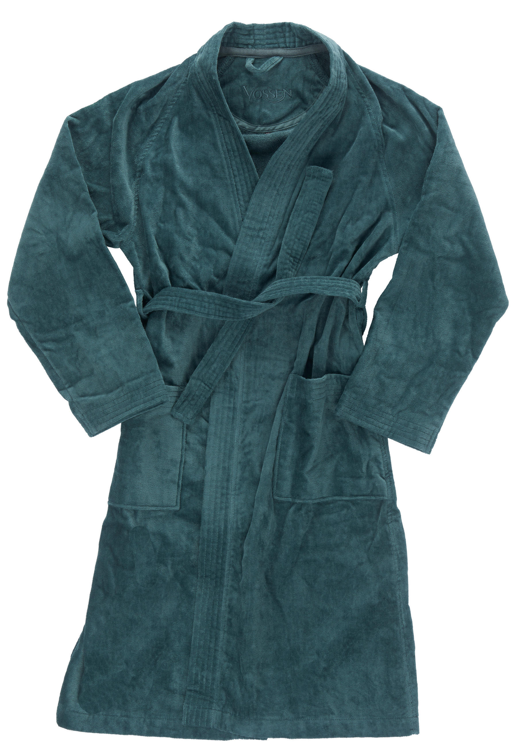 BADEMANTEL S Unisex  - Grün, KONVENTIONELL, Textil (Snull) - Vossen