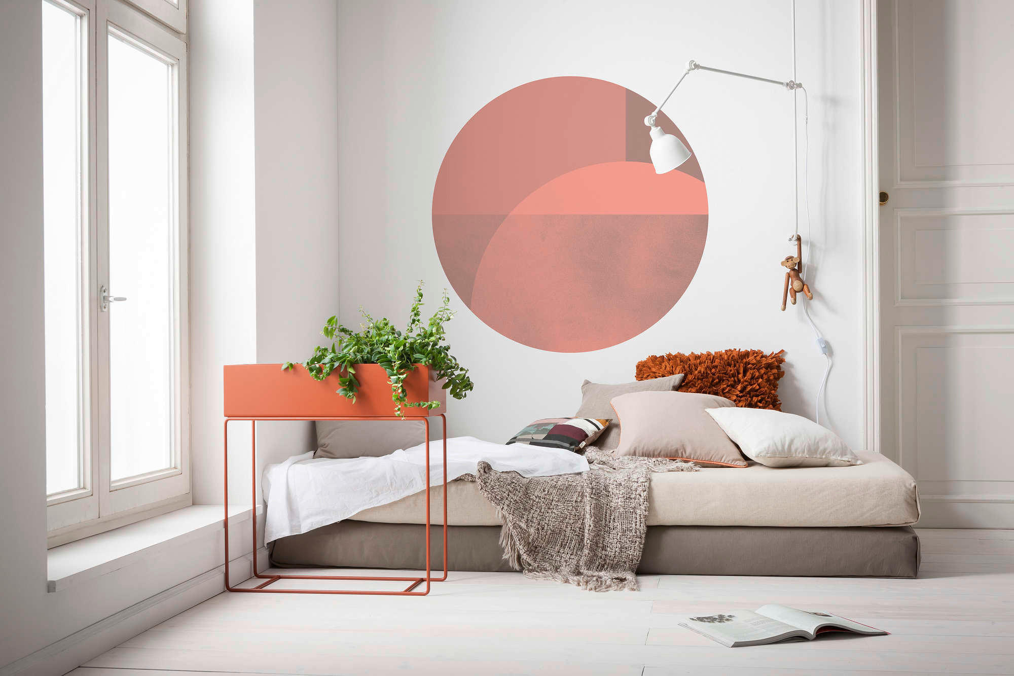 FOTOTAPET  - röd, Trend, papper (125cm) - Komar